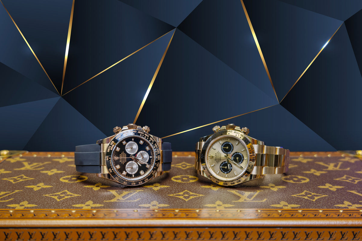 Luxury watches displayed by Precision Times