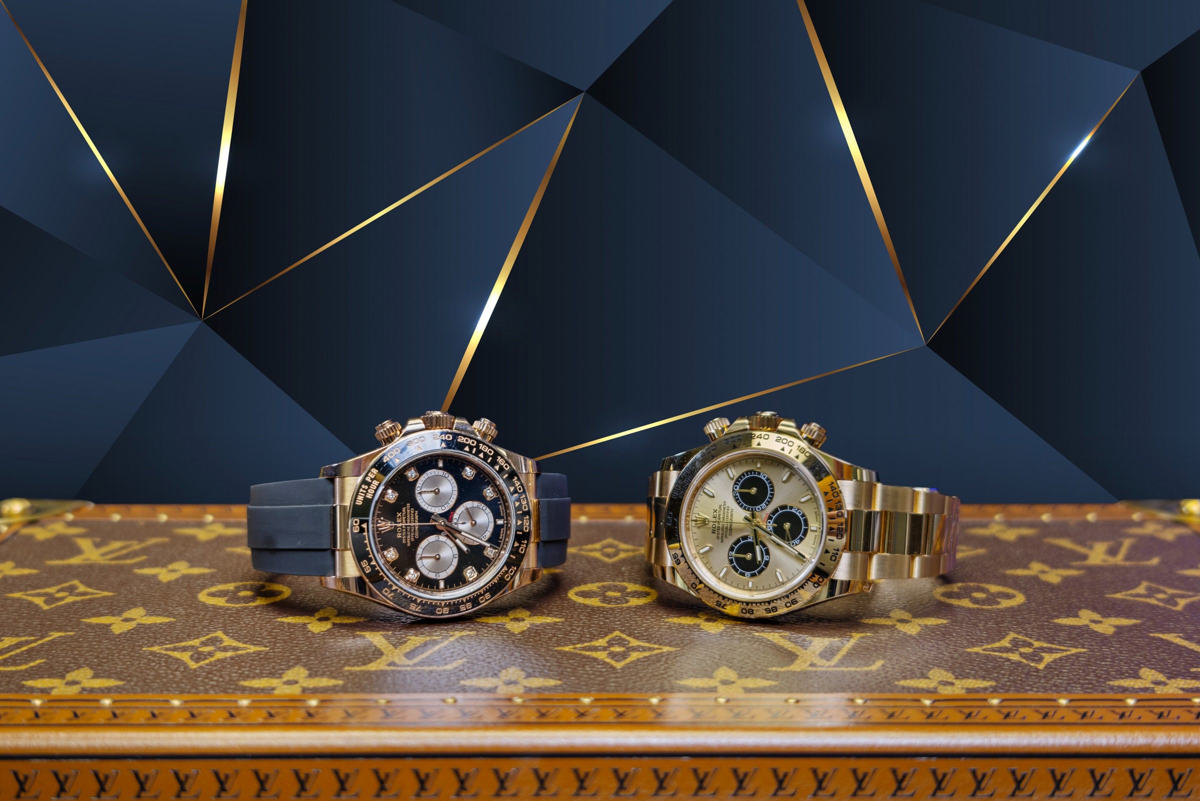 Luxury watches displayed by Precision Times