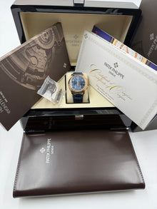 Patek Philippe Complication 5905R-010 Rose Gold “Blue” Dial