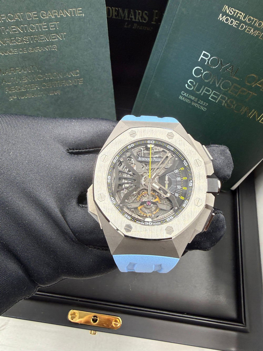 Audemars Piguet Royal Oak Concept (RD#1) Ref#26577Ti   Ultra Complication, Minute Repeater Supersonnerie Tourbillon Chronograph