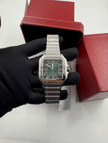Cartier Santos WSSA0062 Large with “Green” Dial