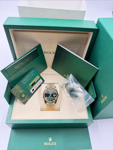 Rolex 228238  “Green Ombré“  Dated 07-2026 Unworn