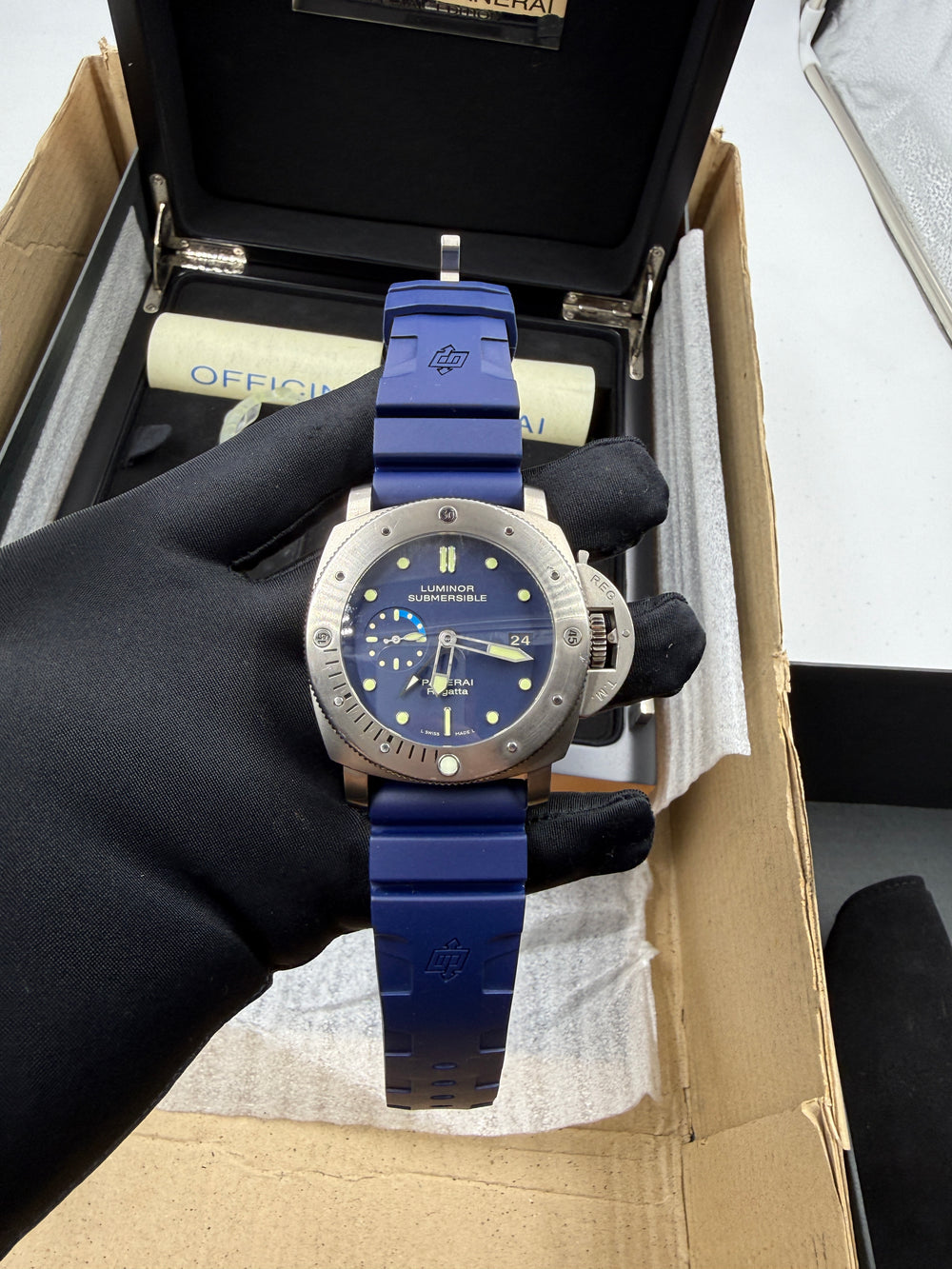 Panarai Pam00371 Luminor Submersible 1950 Regatta Limited 500 Pieces