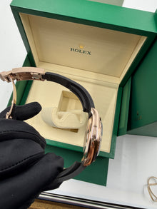 Rolex Daytona 126515LN Rose Gold Daytona Oysterflex “Chocolate” Dial