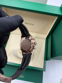 Rolex Daytona 126515LN Rose Gold Daytona Oysterflex “Chocolate” Dial