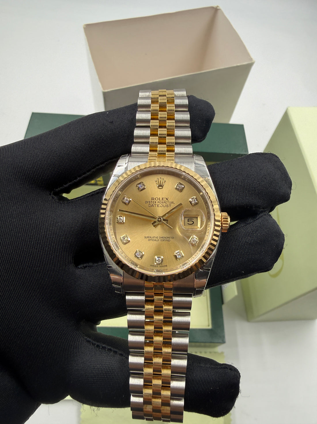Rolex Datejust 116233 07-2014 New Full stickers